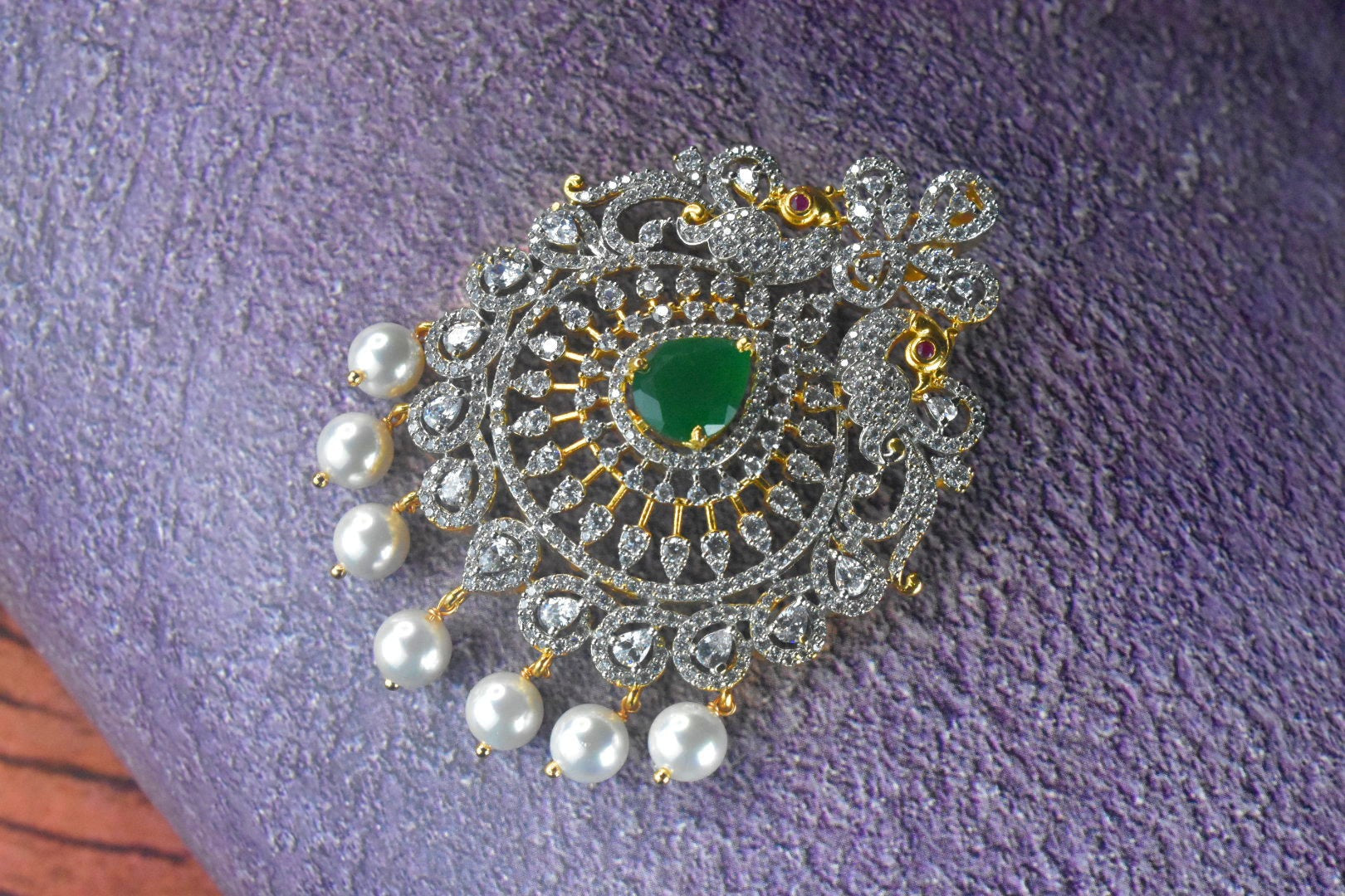 American Diamonds Pendant Set By Asp Fashion Jewellery