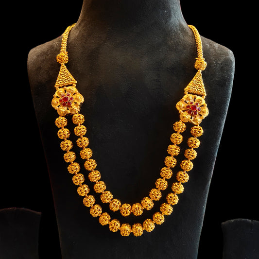Two layers Matar Mala By Asp Fashion Jewellery
