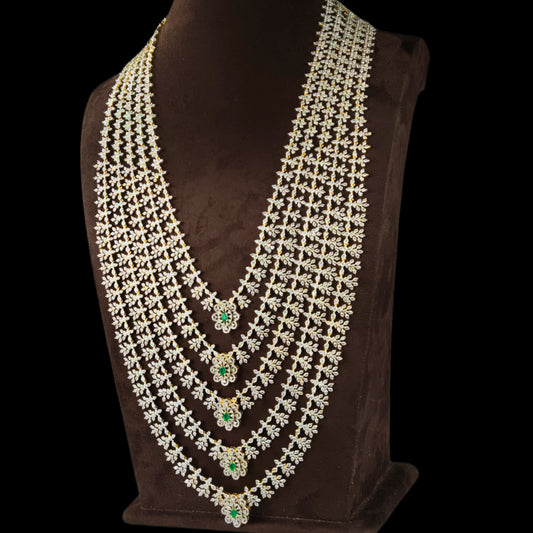 American Diamond Panchlada Haram For Groom 

By Asp Fashion Jewellery