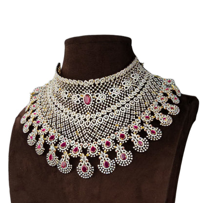 Bridal Detachable Diamond Choker   By Asp Fashion Jewellery