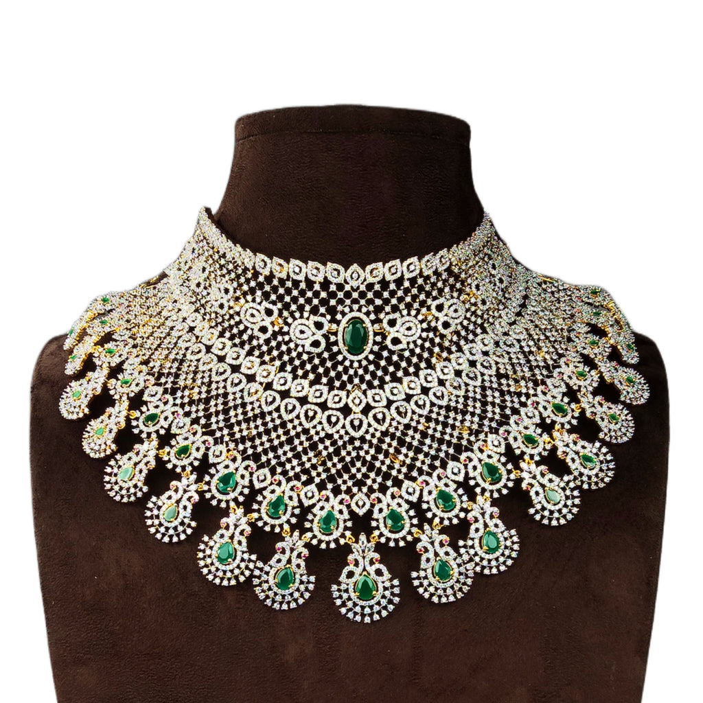 Bridal Detachable Diamond Choker   By Asp Fashion Jewellery