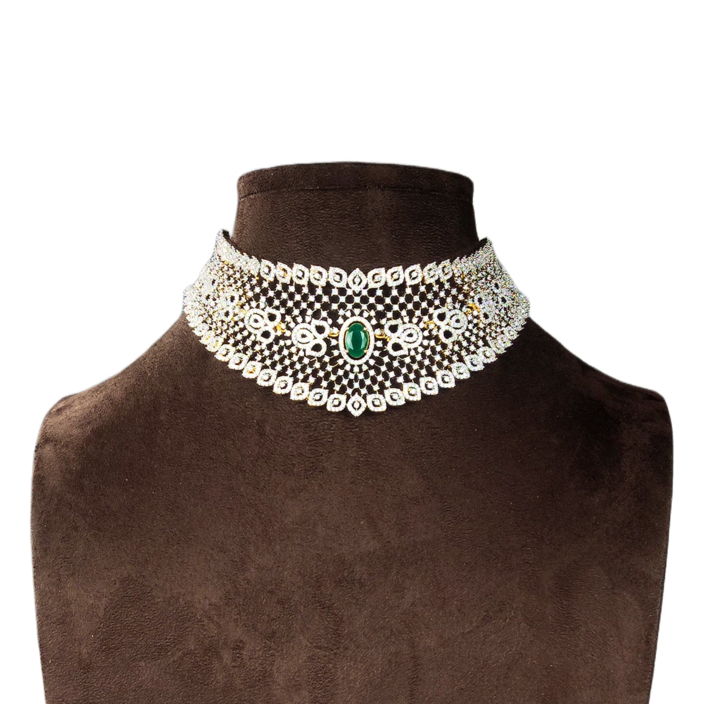 Bridal Detachable Diamond Choker   By Asp Fashion Jewellery