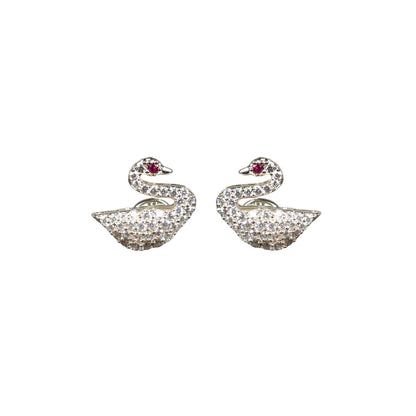 Asp Iconic Swan stud earrings