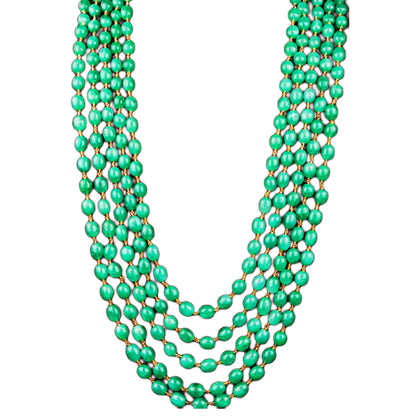 Emerald Breads Groom Necklace By Asp Fashion Jewellery