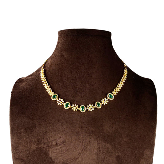 Cz Single Line Necklace By Asp Fashion Jewellery