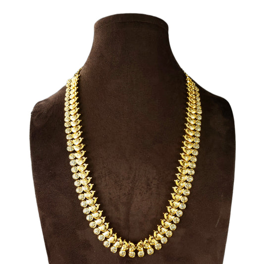 Cz Bottu Mala Necklace By Asp Fashion Jewellery