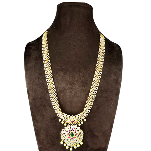 Excellent Cz Long Haram By Asp Fashion Jewellery