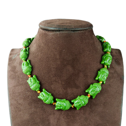Spiritual God Gautam Buddha Necklace By Asp Fashion Jewellery