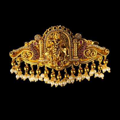 Antique Cz Hair Clip By Asp Fashion Jewellery