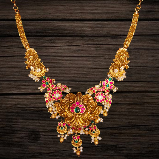 Antique Nagas Kanti Necklace Set By Asp Fashion Jewellery